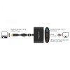DeLock 62991 USB-C Docking Station με HDMI 4K PD Γκρι