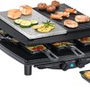 Steba RC 4 Plus Deluxe Επιτραπέζια Ηλεκτρική Ψησταριά Raclette Αυλακωτής Πλάκας 1450W με Ρυθμιζόμενο Θερμοστάτη 39x37εκ.