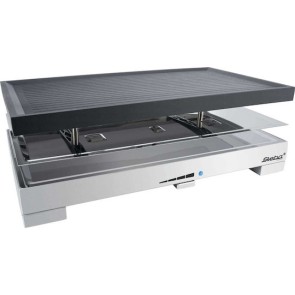Steba Επιτραπέζια Ηλεκτρική Ψησταριά Raclette Αυλακωτής Πλάκας 1200W με Ρυθμιζόμενο Θερμοστάστη 40.5x24εκ.