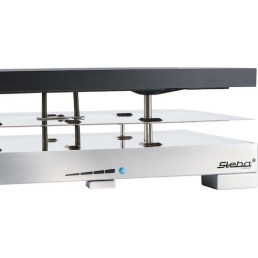 Steba Επιτραπέζια Ηλεκτρική Ψησταριά Raclette Αυλακωτής Πλάκας 1200W με Ρυθμιζόμενο Θερμοστάστη 40.5x24εκ.