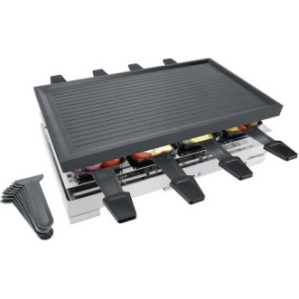 Steba Επιτραπέζια Ηλεκτρική Ψησταριά Raclette Αυλακωτής Πλάκας 1200W με Ρυθμιζόμενο Θερμοστάστη 40.5x24εκ.