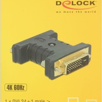DeLock Μετατροπέας DVI-D male σε DVI-I female (63313)