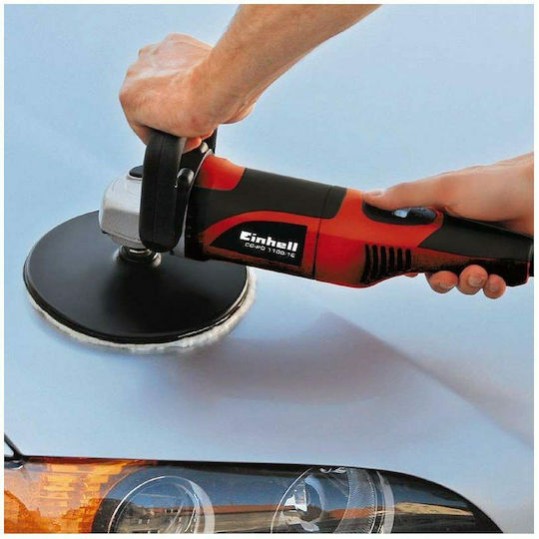 Einhell CC-PO 1100/1E Περιστροφικός Αλοιφαδόρος 1100W με Ταχύτητα 1000-3500rpm & Ρύθμιση Στροφών