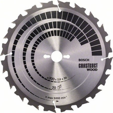 Bosch Δίσκος Κοπής Ξύλου με 32 Δόντια 450mm 2608640704