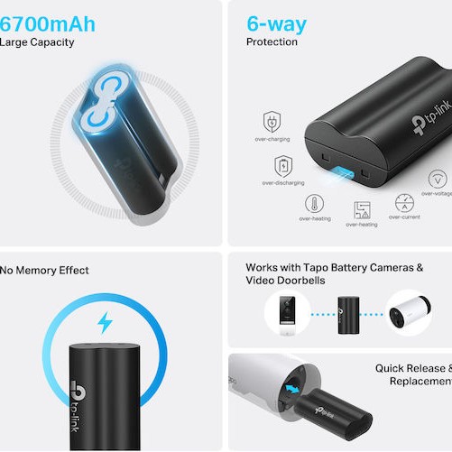 TP-LINK Αξεσουάρ CCTV Μαύρο TAPO A100