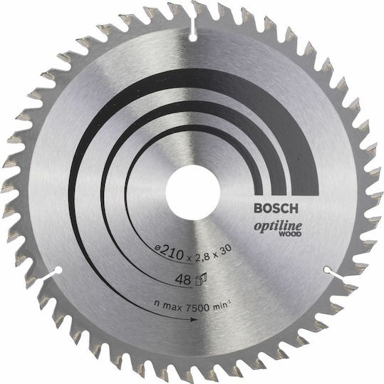 Bosch OP WO H Δίσκος Κοπής Ξύλου 210mm 2608640623
