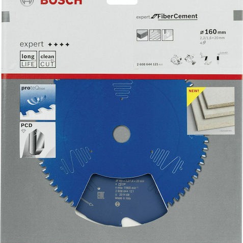 Bosch Δίσκος Κοπής Δομικών Υλικών 160mm 2608644121