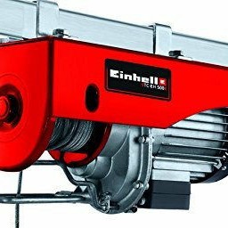 Einhell Ηλεκτρικό Παλάγκο TC-EH 1000 για Φορτίο Βάρους έως 1t σε Κόκκινο Χρώμα