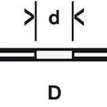Bosch Δίσκος Κοπής Μετάλλου 115mm 10τμχ 2608603254