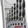 Bosch X-Line Σετ 7 Τρυπάνια με Κυλινδρικό Στέλεχος για Ξύλο