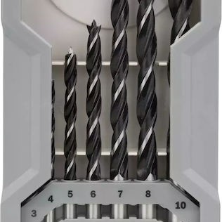 Bosch X-Line Σετ 7 Τρυπάνια με Κυλινδρικό Στέλεχος για Ξύλο