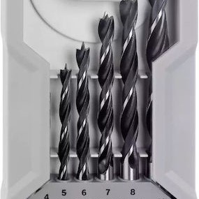 Bosch X-Line Σετ 7 Τρυπάνια με Κυλινδρικό Στέλεχος για Ξύλο