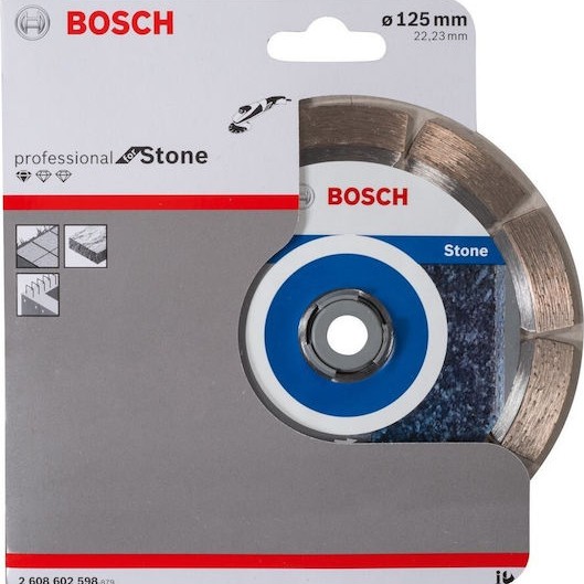 Bosch Standard Δίσκος Κοπής Δομικών Υλικών 125mm 2608602598