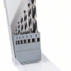 Bosch HSS Twist Drill Set PointTeQ Σετ 6 Διαμαντοτρύπανα HSS με Κυλινδρικό Στέλεχος για Μέταλλο