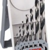 Bosch HSS Twist Drill Set PointTeQ Σετ 6 Διαμαντοτρύπανα HSS με Κυλινδρικό Στέλεχος για Μέταλλο