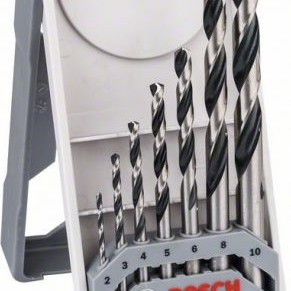 Bosch HSS Twist Drill Set PointTeQ Σετ 6 Διαμαντοτρύπανα HSS με Κυλινδρικό Στέλεχος για Μέταλλο