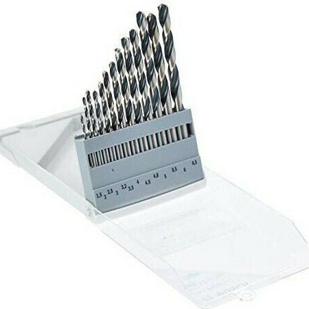 Bosch PointTeQ Σετ 13 Τρυπάνια HSS με Κυλινδρικό Στέλεχος για Μέταλλο