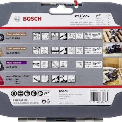 Bosch Σετ Εξαρτημάτων Πολυεργαλείων 3τμχ 2608664133