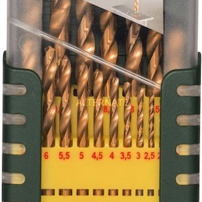 Bosch Σετ 19 Τρυπάνια Τιτανίου για Μέταλλο