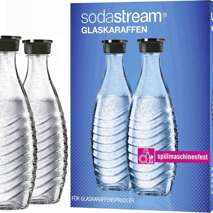 Sodastream SodaStream Twin pack Glass Carafe Δοχείο για Παρασκευαστή Σόδας