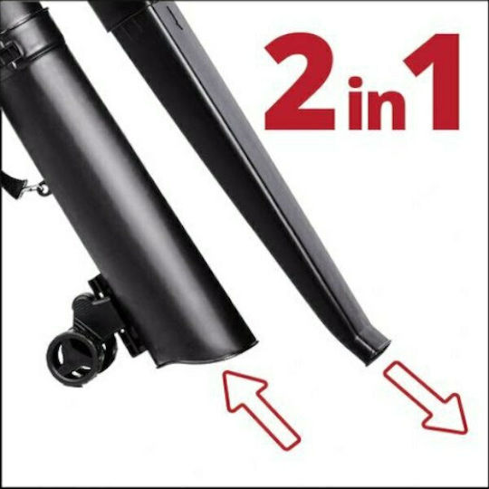 Einhell GC-EL 3000 E Φυσητήρας / Απορροφητήρας Χειρός Ηλεκτρικός 3000W με Ρύθμιση Έντασης & Μέγιστη Ταχύτητα Αέρα 300km/h