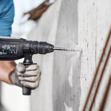 Bosch Διαμαντοτρύπανο Καρβιδίου με SDS Plus Στέλεχος για Δομικά Υλικά, Γυαλί και Πλακίδια 10x200mm