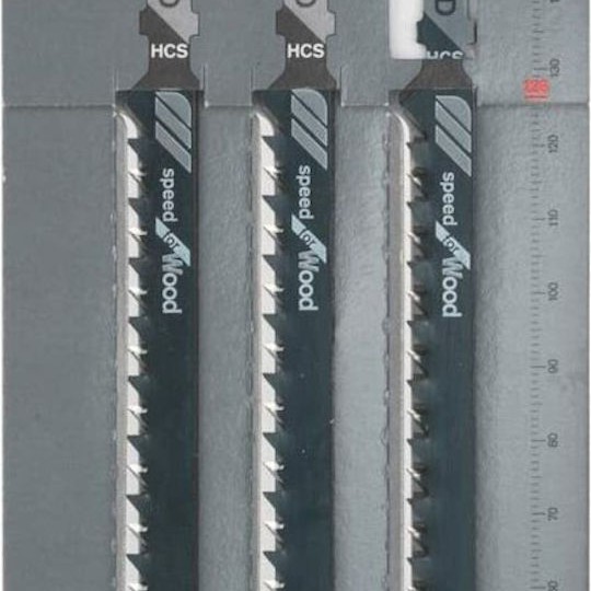 Bosch T344D Λάμες για Ξύλο 152mm 3τμχ