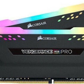 Corsair Vengeance RGB Pro DDR4 16GB RAM με 2x8GB Modules και Ταχύτητα 2666 για Desktop