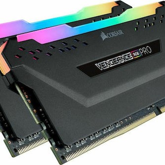 Corsair Vengeance RGB Pro DDR4 16GB RAM με 2x8GB Modules και Ταχύτητα 2666 για Desktop