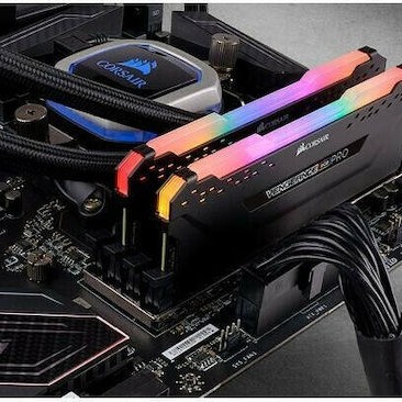 Corsair Vengeance RGB Pro DDR4 16GB RAM με 2x8GB Modules και Ταχύτητα 2666 για Desktop