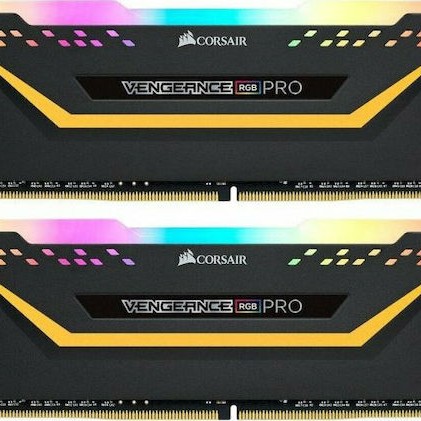 Corsair Vengeance RGB Pro DDR4 16GB RAM με 2x8GB Modules και Ταχύτητα 3200 για Desktop