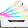 Corsair Vengeance Rgb Pro White DDR4 32GB RAM με 4x8GB Modules και Ταχύτητα 3200 για Desktop