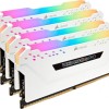 Corsair Vengeance Rgb Pro White DDR4 32GB RAM με 4x8GB Modules και Ταχύτητα 3200 για Desktop