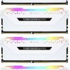 Corsair Vengeance Rgb Pro White DDR4 32GB RAM με 4x8GB Modules και Ταχύτητα 3200 για Desktop