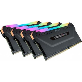 Corsair Vengeance RGB Pro DDR4 32GB RAM με 4x8GB Modules και Ταχύτητα 3200 για Desktop
