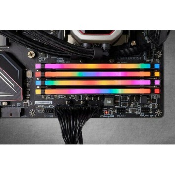 Corsair Vengeance RGB Pro DDR4 32GB RAM με 4x8GB Modules και Ταχύτητα 3200 για Desktop