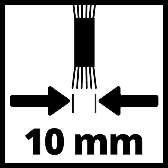 Einhell 3424110 Τροχός & Μαξιλάρι Στίλβωσης Λείανσης Δίσκος Γυαλίσματος Μαύρος Μαύρο