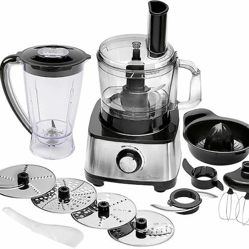 Profi Cook PC-KM1063 Πολυμίξερ 1200W με Κάδο 1.75lt και Κανάτα Μπλέντερ Ασημί