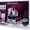 Profi Cook PC-KM1063 Πολυμίξερ 1200W με Κάδο 1.75lt και Κανάτα Μπλέντερ Ασημί