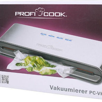 Profi Cook Συσκευή Vacuum με Μέγιστο Μήκος Σφραγίσματος 300mm PC-VK1080