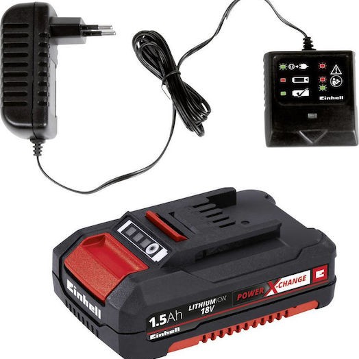 Einhell GC-CT 18/24 Li P Χορτοκοπτικό Μπαταρίας Ώμου / Χειρός 18V 1.5Ah 2.08kg