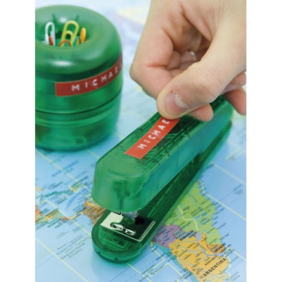 Dymo Embosser Junior Μηχανικός Ετικετογράφος Χειρός σε Μπλε Χρώμα