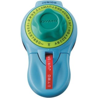 Dymo Embosser Junior Μηχανικός Ετικετογράφος Χειρός σε Μπλε Χρώμα