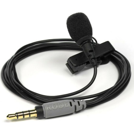 Rode Smart Lav+ Πυκνωτικό Μικρόφωνο 3.5mm Πέτου, Clip On