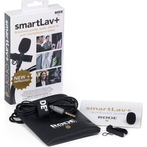 Rode Smart Lav+ Πυκνωτικό Μικρόφωνο 3.5mm Πέτου, Clip On