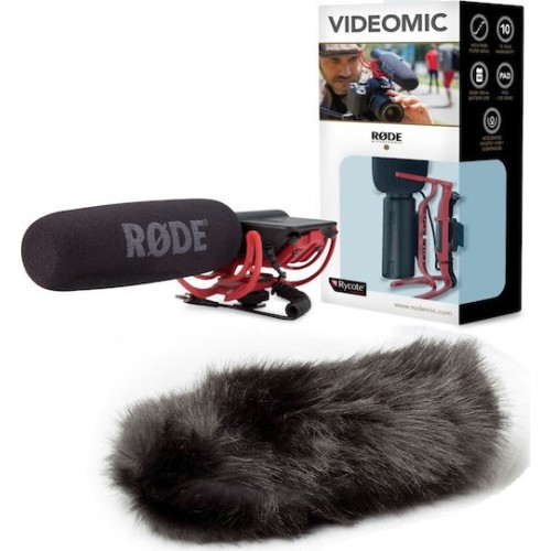 Rode Rycote Πυκνωτικό Μικρόφωνο 3.5mm Shock Mounted για Κάμερα