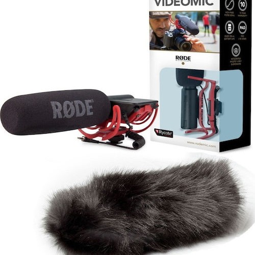 Rode Rycote Πυκνωτικό Μικρόφωνο 3.5mm Shock Mounted για Κάμερα
