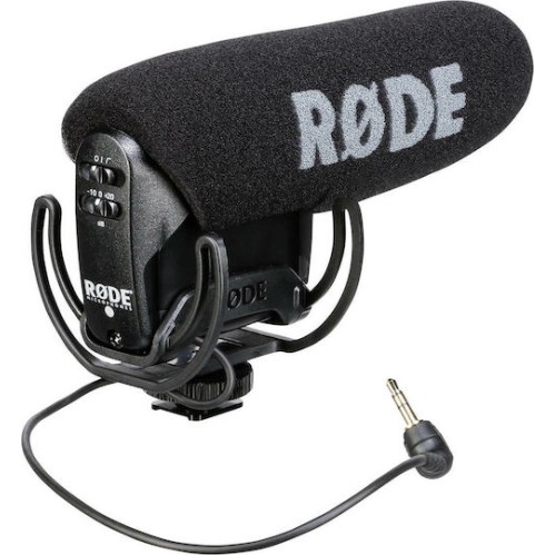 Rode VideoMic Pro Rycote Πυκνωτικό Μικρόφωνο 3.5mm Shock Mounted για Κάμερα