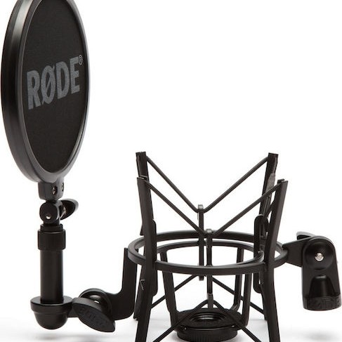 Rode SM-6 Υποδοχή Μικροφώνου Αντικραδασμική Βάση με Pop Filter