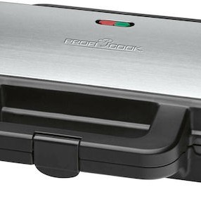 Profi Cook PC-ST 1092 Τοστιέρα για 2 Τοστ 900W Inox